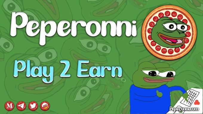 Did you know that Pepe the Frog only plays our game?🫦 

Why wouldn't he? It's full of fun, flavors, and big earnings that will make your wallet as tasty as an Italian pizza.😋

Play with appetite!🍕
peperonni.com/game
#Memecoins #P2E #Crypto #Cryptocurency #pepe