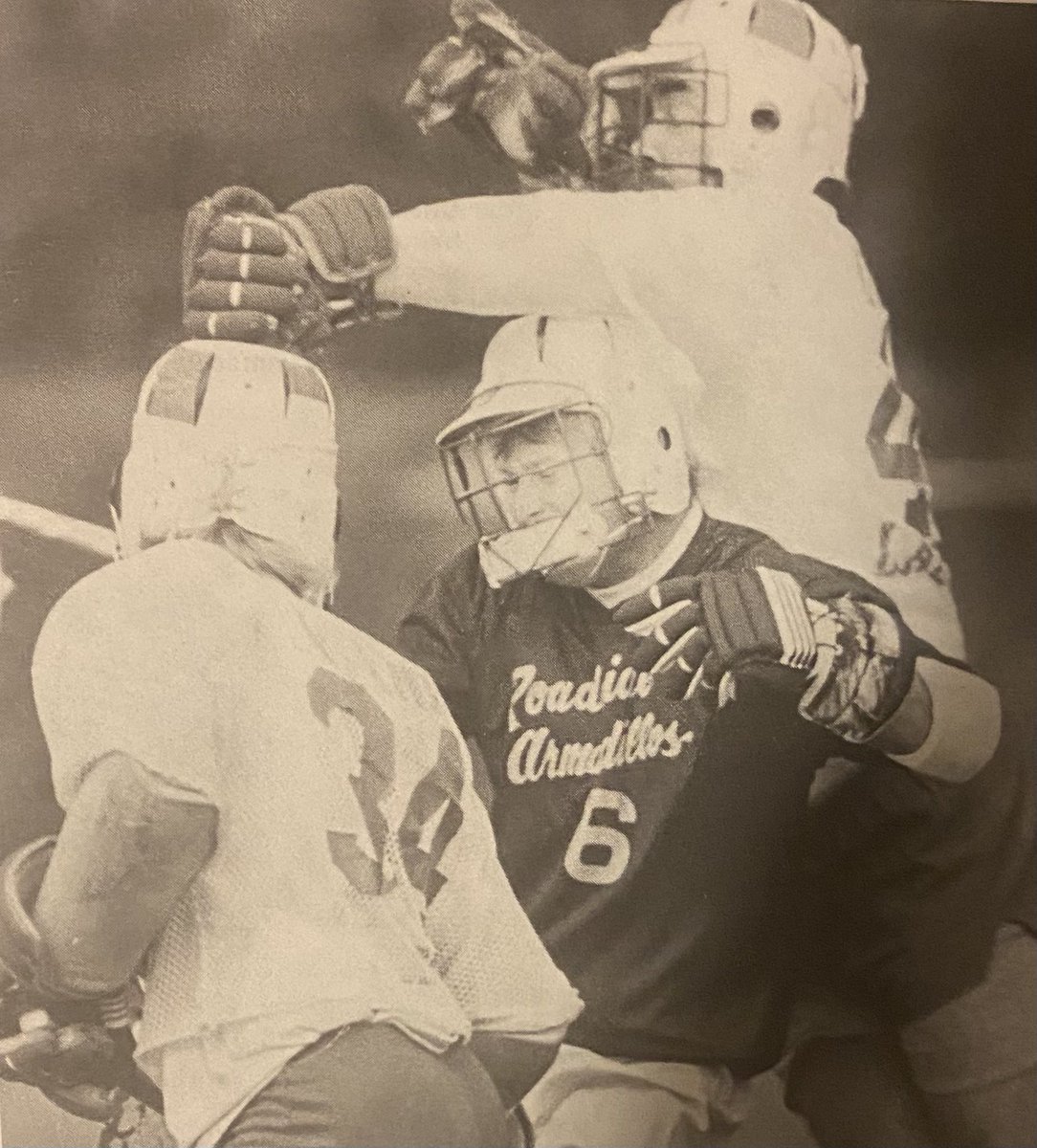 1986 Citrus Bowl Orlando Lacrosse Club taking on the Jacksonville Roadside Armadillos Lacrosse Club! Photo By: Jerry Trout