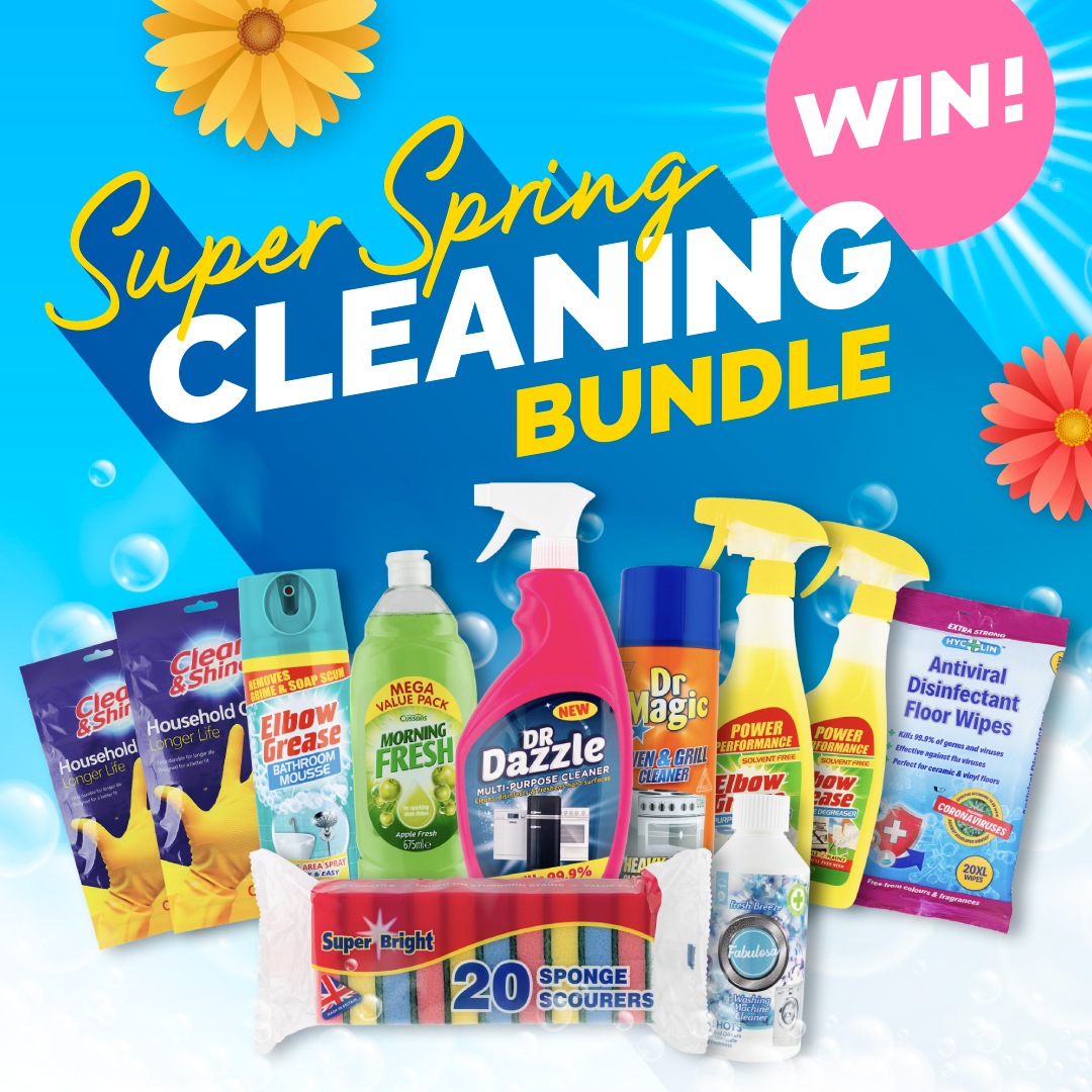 ****** 𝐆𝐈𝐕𝐄𝐀𝐖𝐀𝐘 ****** We’re going to give 12 lucky people who follow us, like, tag a friend and repost, a super spring cleaning bundle!! Enter by 17th April at 1pm. #GIVEAWAY #springcleaning #winthebundle #win