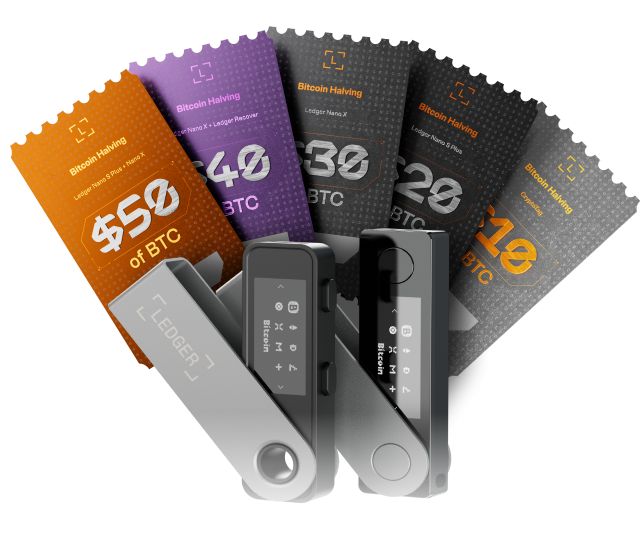 yasemin_eth's tweet image. Sizlere @Ledger'dan kampanya, benden de Bayram Hediyesi var🍬

Ledger #Halving2024'ü kutlamak için harika bir kampanya başlattı!

-Ledger Nano X alana 30 dolar değerinde BTC
-Ledger Nano S Plus alana  20 dolar değerinde BTC
-Ledger Nano X + Ledger Recover alana 40 dolar değerinde…