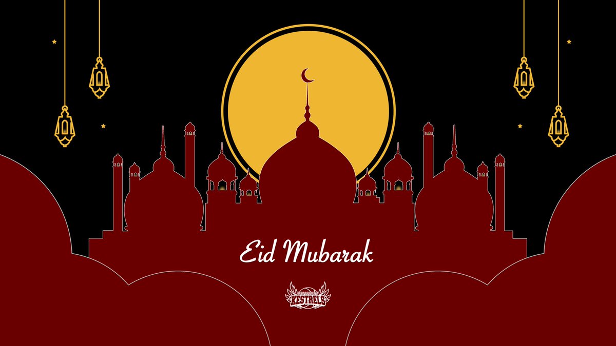 Eid Mubarak 💫✨ #KestrelsFamily #EidMubarak