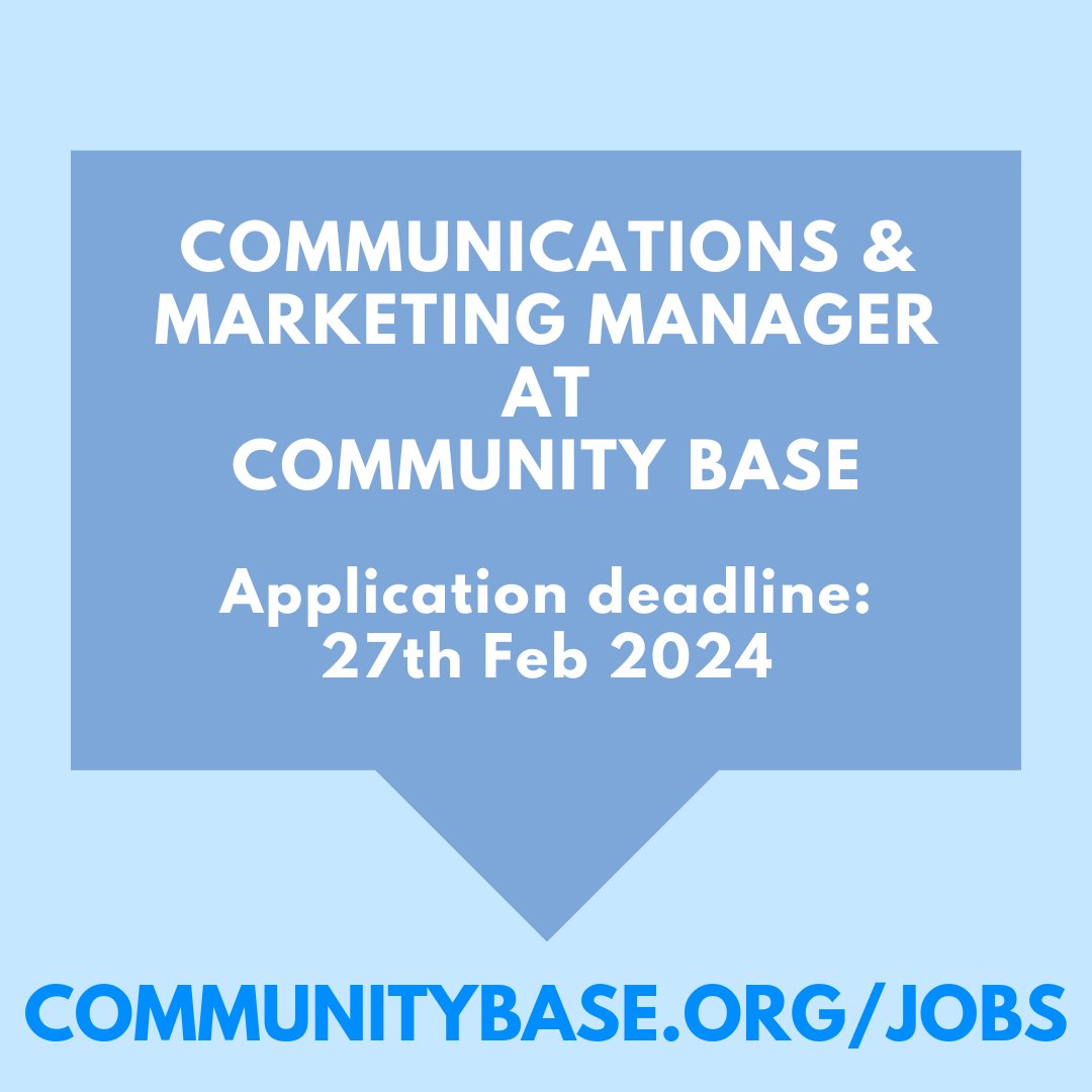 ✨NOW HIRING✨ Our friends from @btnhovefood are looking for a new project manager. Apply now👉communitybase.org/jobs/project-m… #Jobsearch #Brighton #charity