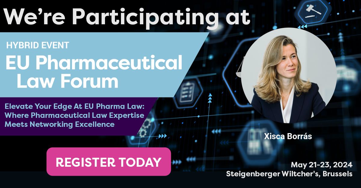 Join Xisca Borrás at EU Pharma Law Forum 2024: Boost your understanding on key legal developments, discover innovative strategies to bolster your business, and forge connections with legal leaders. Register today with 10% off: bristows.com/events/eu-phar…