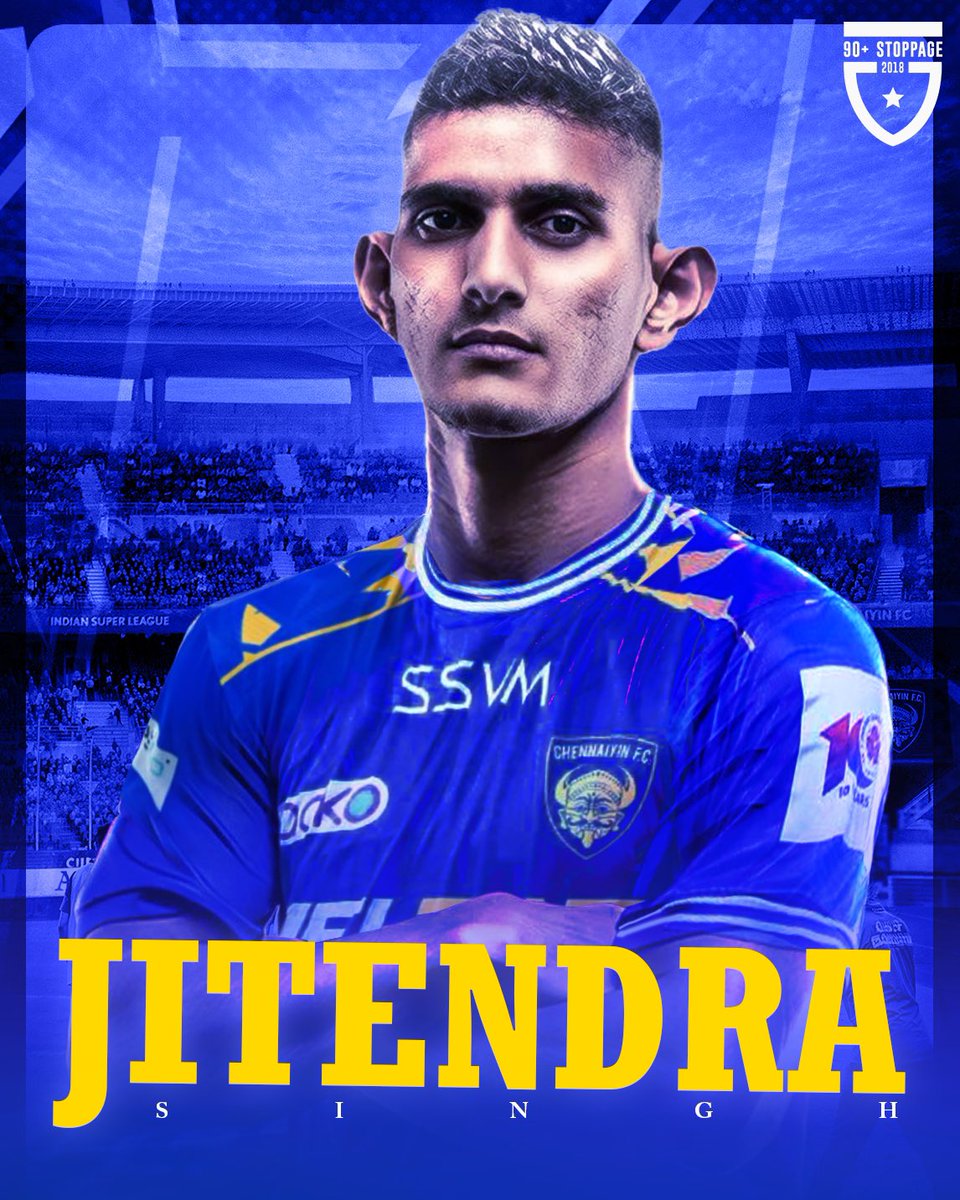 Chennaiyin FC are all set to complete the signing of midfielder Jitendra Singh on a two-year deal, we can confirm ✍️🔵 22 yo will join as a free agent in the summer, terms agreed 🤝