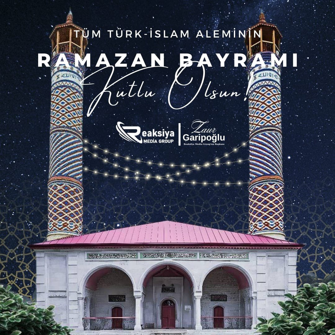 Tüm Türk - İslam aleminin Ramazan bayramı kutlu olsun. #bayram #RamazanBayramı