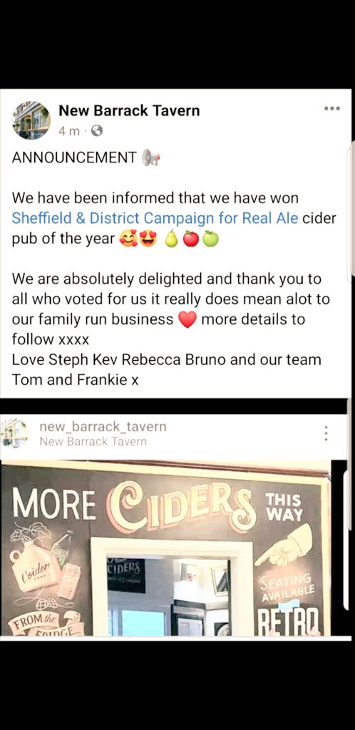 Brilliant night thank you #SWFC #swfcfamily @swfc we open 12 midday on Saturday 🦉⚽️ #S6 #Hillsborough #Sheffield #familyrunpub #familybusiness #supportlocal #realalepub #ciderpuboftheyear #sheffieldciderpuboftheyear