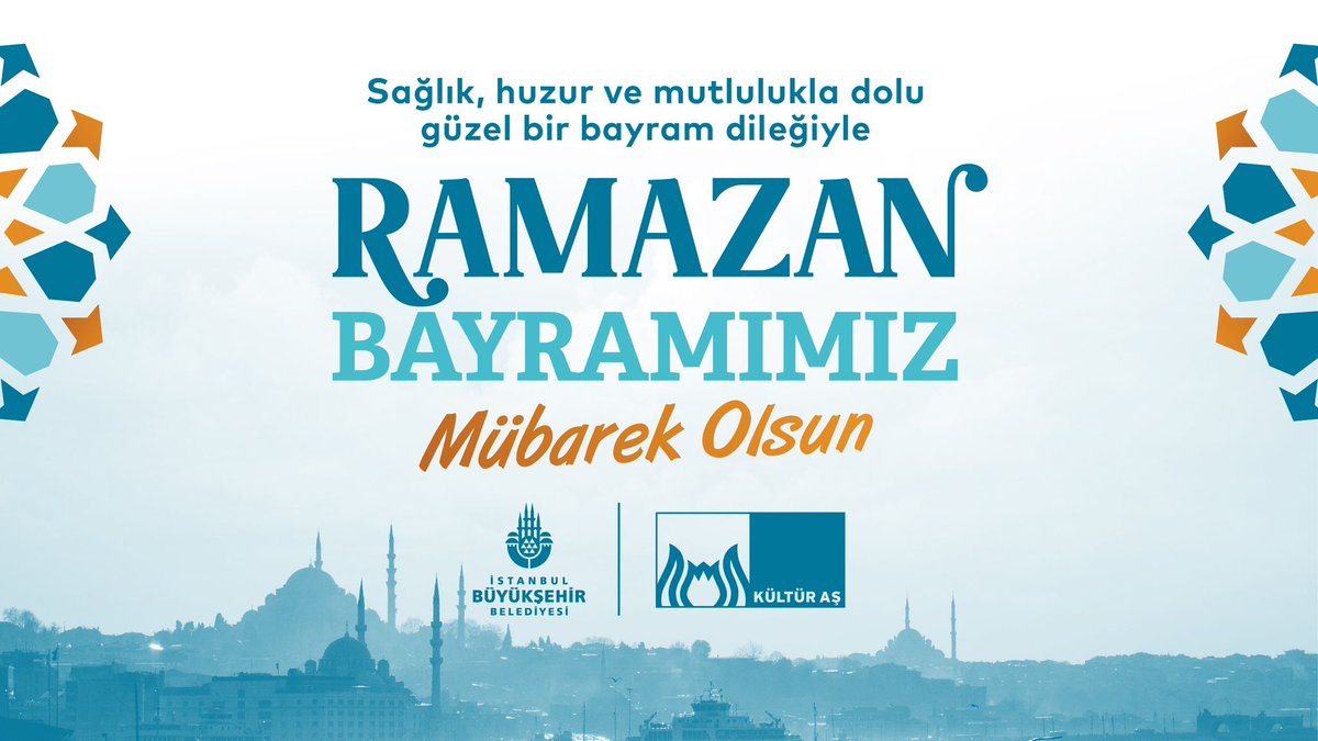 Sağlık, huzur ve mutlulukla dolu güzel bir bayram dileğiyle, Ramazan Bayramımız mübarek olsun...