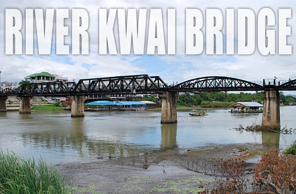 River Kwai Bridge - bit.ly/3TKAi3u #thailand #riverkwai #riverkwaibridge #bridgeoverriverkwai #kanchanaburi #trains #traintravel #amazingthailand #visitthailand
