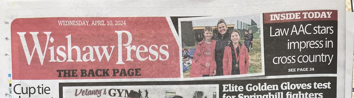 💛 Cracking coverage in this week’s local press! ❤️ Thanks to @cl_gazette and @PressSport 🙏🏼