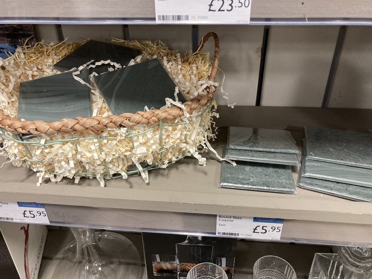Well done @BoothsCountry Keswick, and Windemere not just stocking genuine handcrafted Cumbrian slate, but selling out regularly because authenticity & craftsmanship and location is popular (who knew)
Properly helping Cumbrian businesses, thank you 🙏 
@BuyBritBrands  @NRFnews