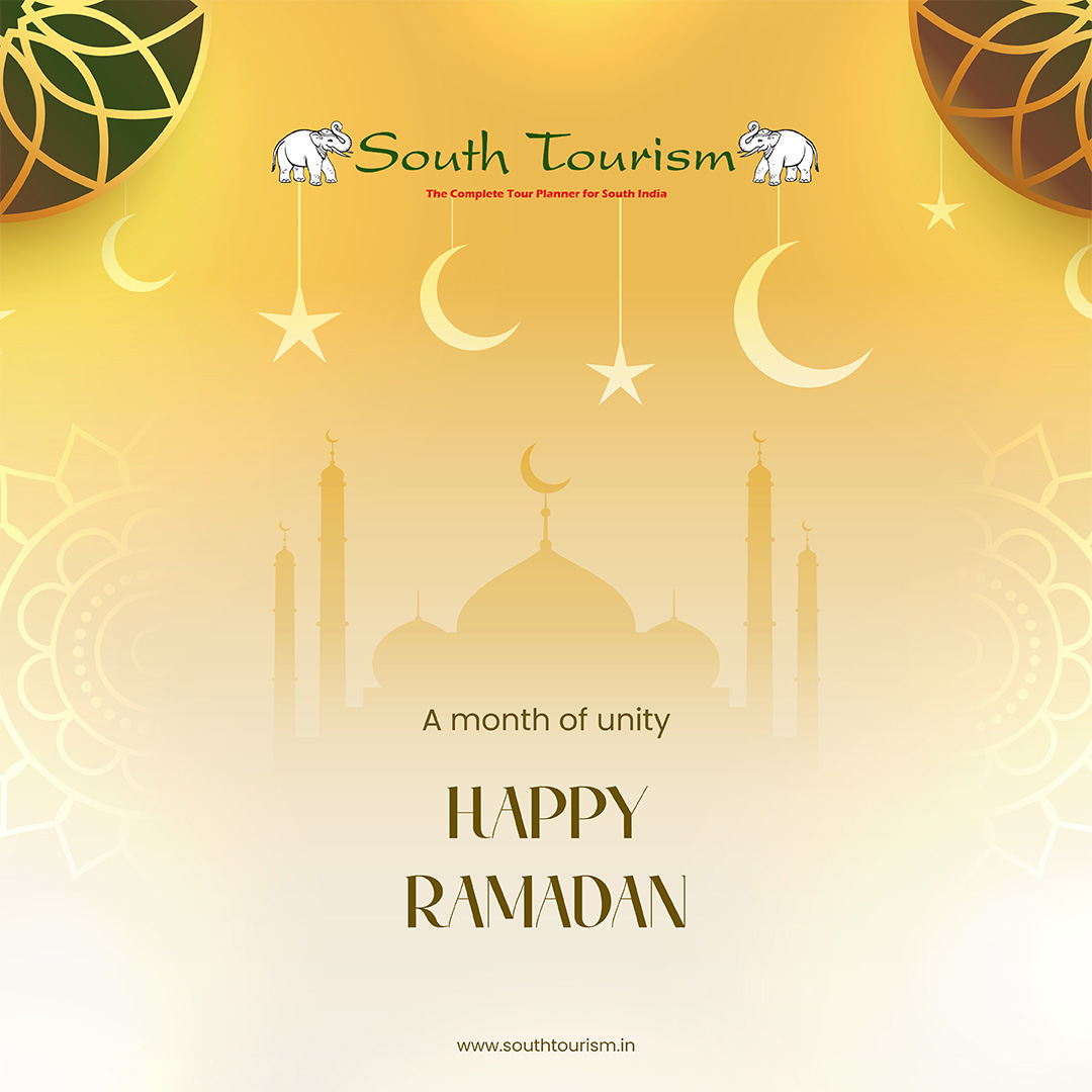 Wishing you and your loved ones a blessed #Ramadan2024 As you devote your time to fasting, prayers & reflection, may your spirit be rejuvenated with faith and hope. Book your #TRIP now at southtourism.in & make your dream vacation come true! #Ramzan #ramzan2024 #India