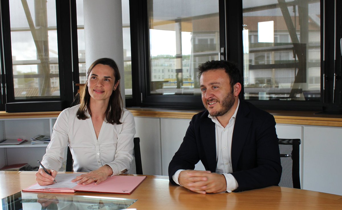 L’@Adour_Garonne 💧rejoint notre contrat de ville avec #aude witten DGA ! Engagement et action avec @jlmoudenc pour la résilience et l’adaptation au changement climatique. La gestion de l’eau 💧un impératif pour nos quartiers populaires particulièrement en renouvellement
