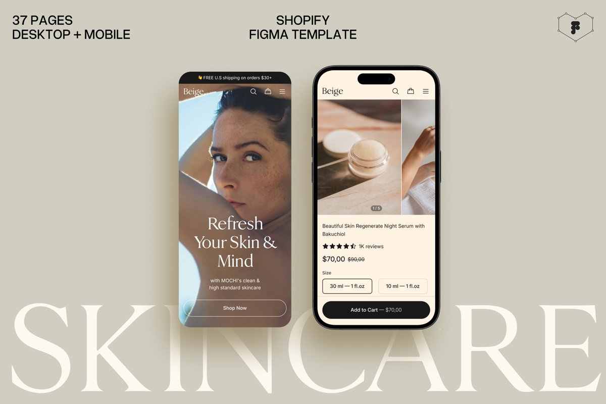 Shopify template for skincare brand are selling on @Gumroad

Using: 
@icons_8
@remove_bg

Chat with us about your project on @Contra
#ecomweb #dropshipping #skincareroutine  #cosmetics  #ShopifyStore #ecommercetrends