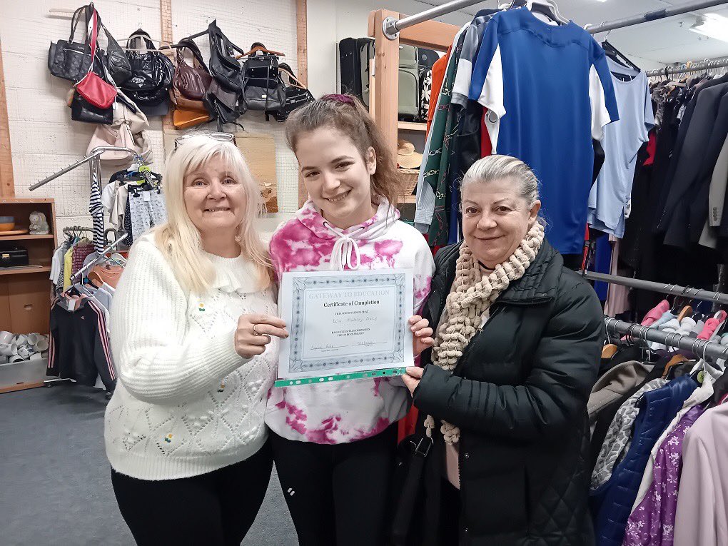 Erin, a student at NLN Limerick, completes a work placement with Gateway to Education, one of our wonderful work experience partners. NLN students leave their work placement with increased confidence and the ability to explore further work experience placements. #ThinkPossible
