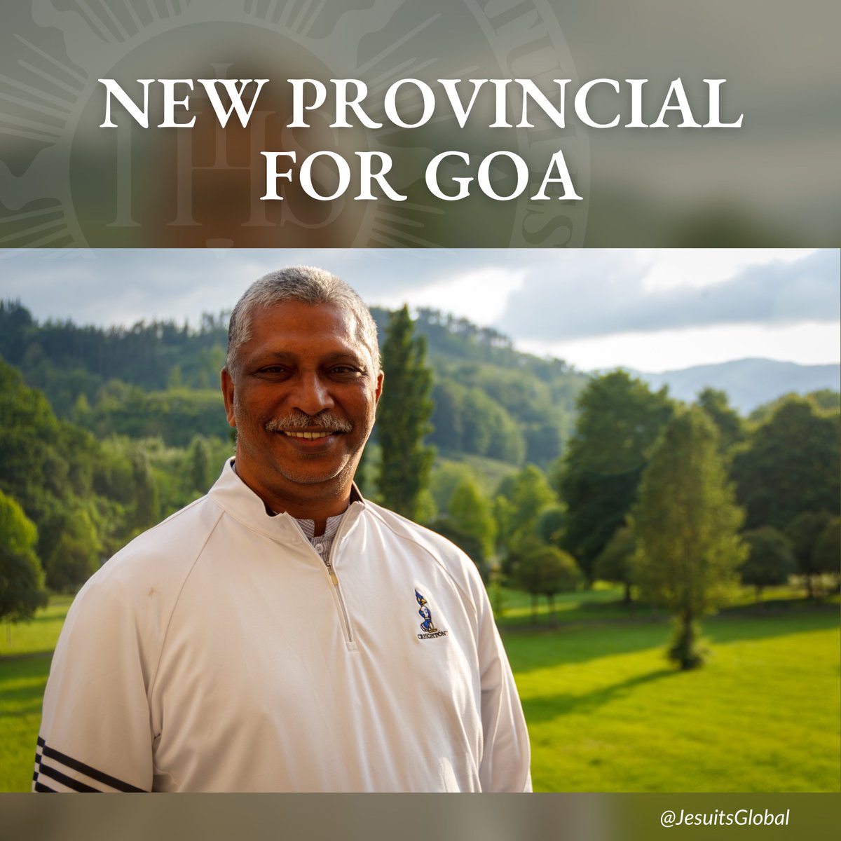 On 4 April, Fr Arturo Sosa, Superior General, announced the appointment of Fr Pedro Rodriguez, 55 years old, as the new Provincial of the Goa Province in India. He will assume office on 22 April, Feast of Mary, Mother of the Society of Jesus.