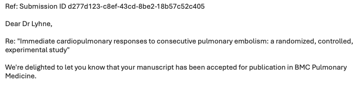 Mads Dam Lyhne (@madsdam_md) on Twitter photo How does cardiopulmonary parameters change in the very minutes following acute #PE? 🫀🫁🐷Soon to appear in <a href="/BioMedCentral/">BMC</a> BMC Pulm Med with #hemodynamics and #PV data on #thepeoplesventricle <a href="/Jacob_G_Schultz/">Jacob Schultz</a> <a href="/DocAsger/">Asger Andersen</a> <a href="/Anders_K_H/">Anders Kramer</a> <a href="/Nielsen_Kudsk/">Jens Erik Nielsen-Kudsk</a> <a href="/CSMortensen/">Christian Mortensen</a> How does cardiopulmonary parameters change in the very minutes following acute #PE? 🫀🫁🐷Soon to appear in <a href="/BioMedCentral/">BMC</a> BMC Pulm Med with #hemodynamics and #PV data on #thepeoplesventricle <a href="/Jacob_G_Schultz/">Jacob Schultz</a> <a href="/DocAsger/">Asger Andersen</a> <a href="/Anders_K_H/">Anders Kramer</a> <a href="/Nielsen_Kudsk/">Jens Erik Nielsen-Kudsk</a> <a href="/CSMortensen/">Christian Mortensen</a>