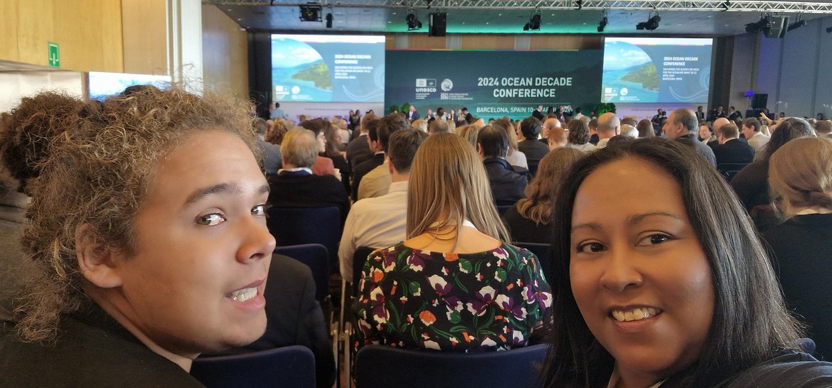 helfbennett's tweet photo. It's about to start! The main program for @UNOceanDecade 2024. This followed satellite events held at beginning of the week. https://t.co/qzDOXJP9DC