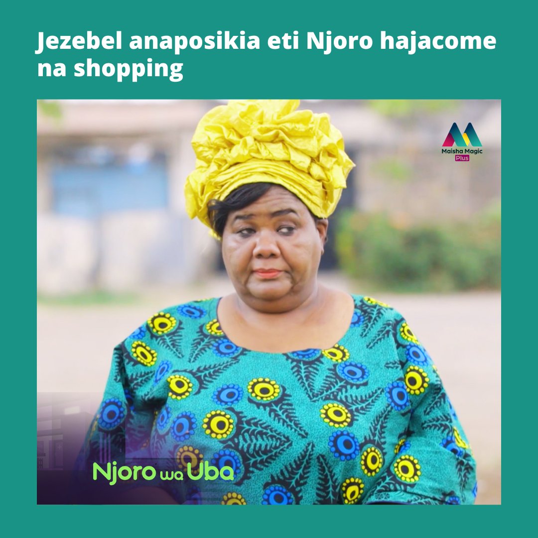 maishamagicplus's tweet photo. Ni wangapi walikuwa wamemiss Jezebel na lines zake? ββππ
Fresh episodes za #NjoroWaUba zinaanza this Thursday 11 April at 7:30 pm only on #MMPlus DStv 163 na GOtv 3. Usikose
https://t.co/prjhUWE1H9 https://t.co/Ji6O8Mbb3t