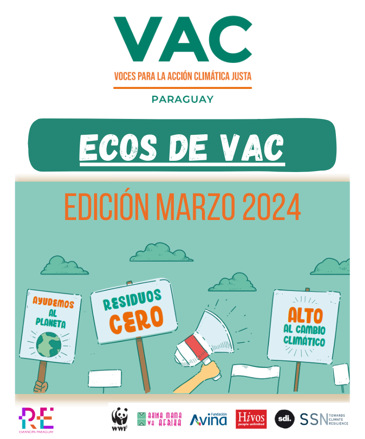 📢 ECOS DE VAC has arrived! It is with great excitement, that we share the March edition of this newsletter, prepared by @RevistaEmancipa, with the support of @SouthSouthNorth. Download your copy and explore the activities carried out by VCA Paraguay: bit.ly/49upVqs