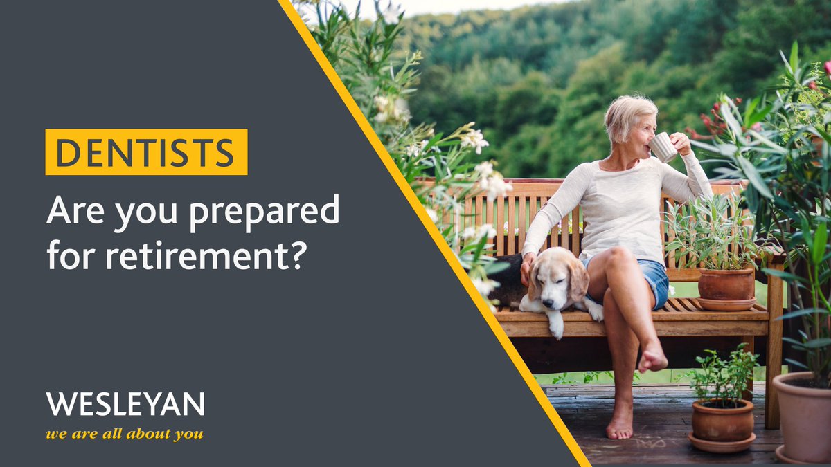 DENTISTS: There’s many questions to ask yourself before you take the step to retire, like what lifestyle you’d want to lead. Visit our website for answers to questions you may have: wesleyan.co.uk/pensions-and-r… #WesleyanFinancialServices