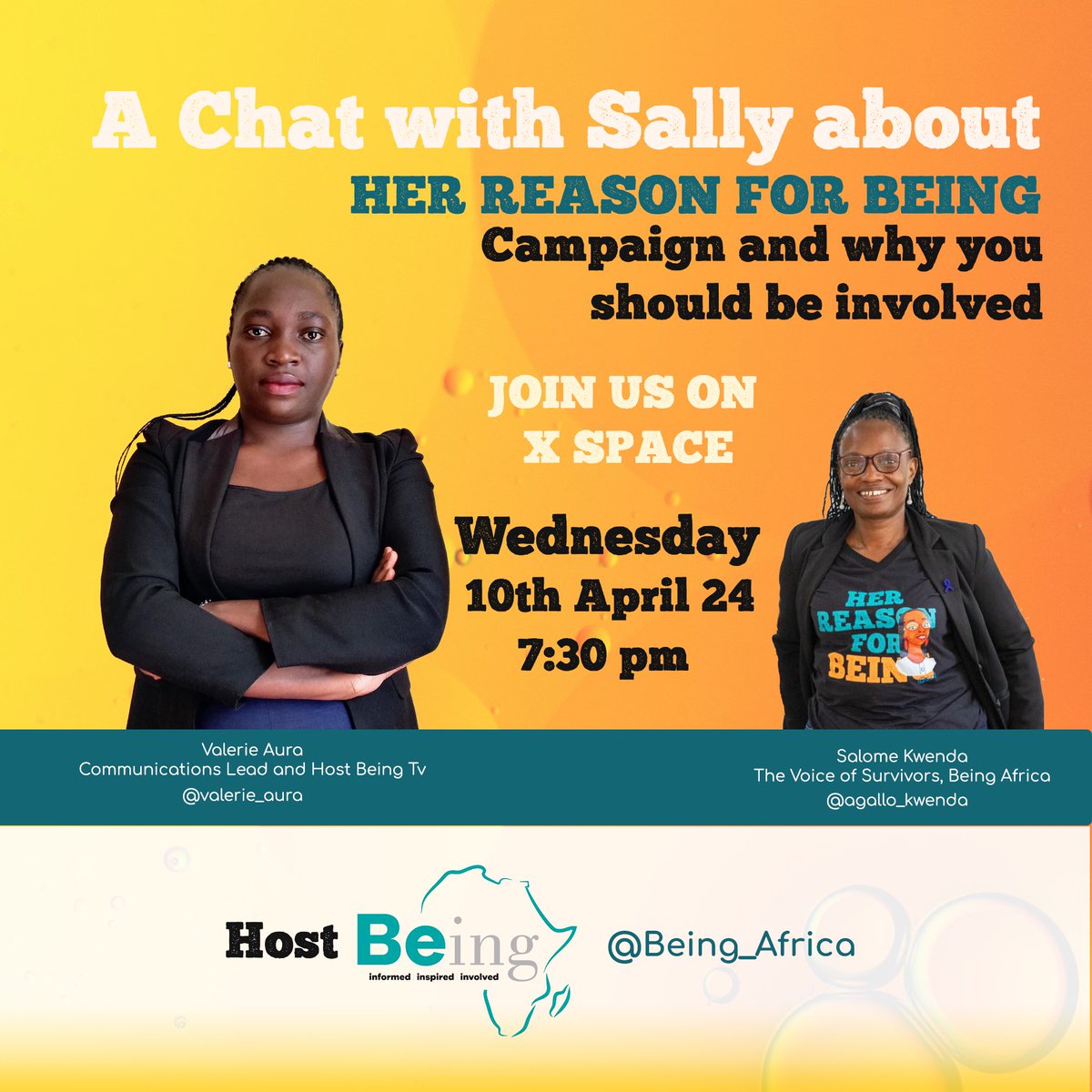 Happy Idd ul-Fitr Everyone, Today is Wednesday. It’s #HerReasonForBeing Day 😊 Join us today at 7:30 pm on @XSpaces where we take a deep dive into why #CervicalCancer should be everyone’s business. @valerie_aura @agallo_kwenda Link 👉🏾twitter.com/i/spaces/1ZkJz… @IGCSociety @uicc