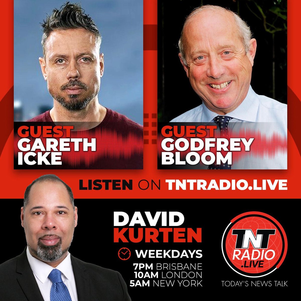 The David Kurten Show today (Wed 10 April) is at 10 - 11 a.m. (UK time) on @tntradiolive Tune in! ▶️tntradio.live