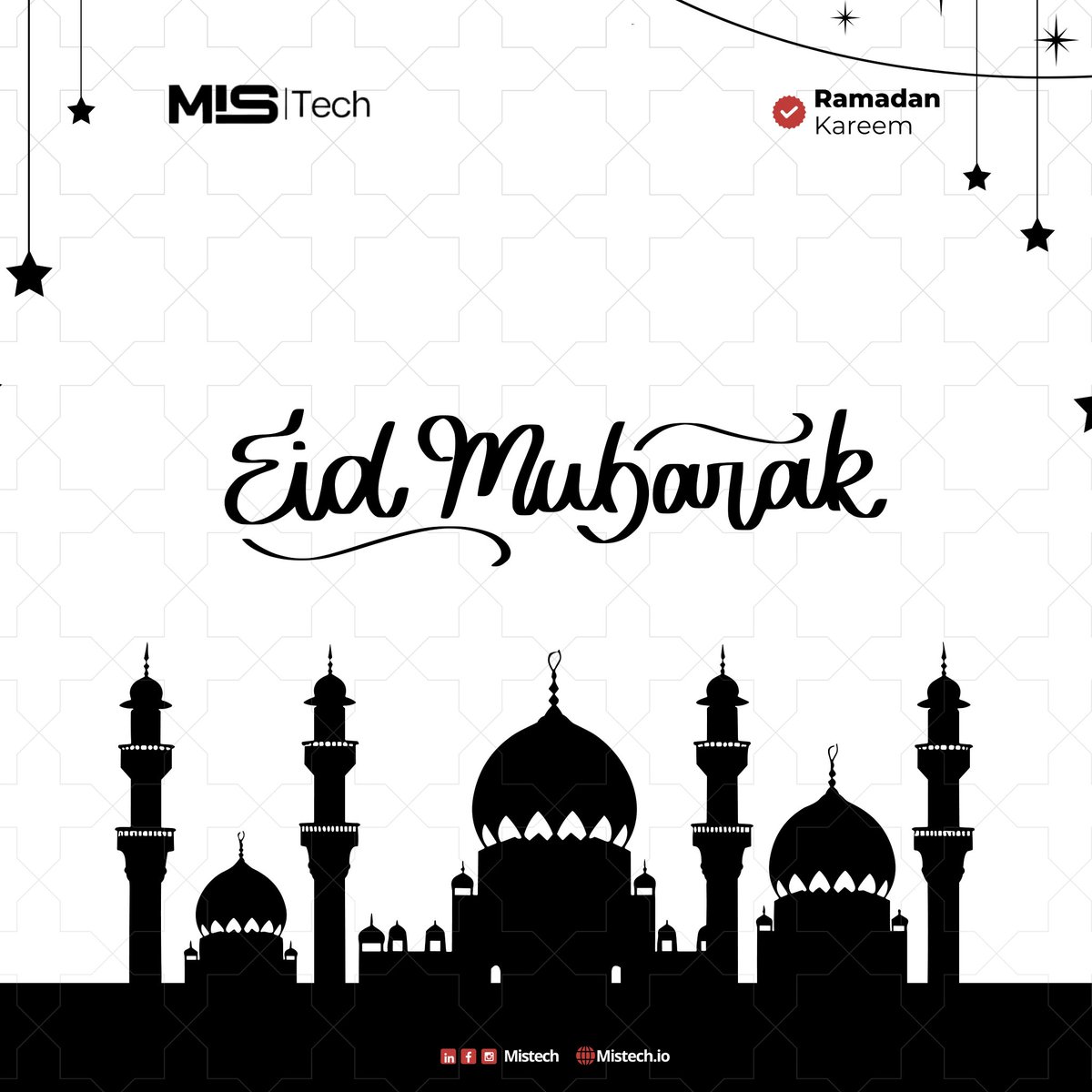 On this special day of Eid-El-Fitr, marking the end of Ramadan, We're wishing everyone celebrating this occasion a Happy Eid Mubarak! 🌙🕌

#Eid2024 #EidMubarak #eidelfitr 
#Celebration #seasongreetings