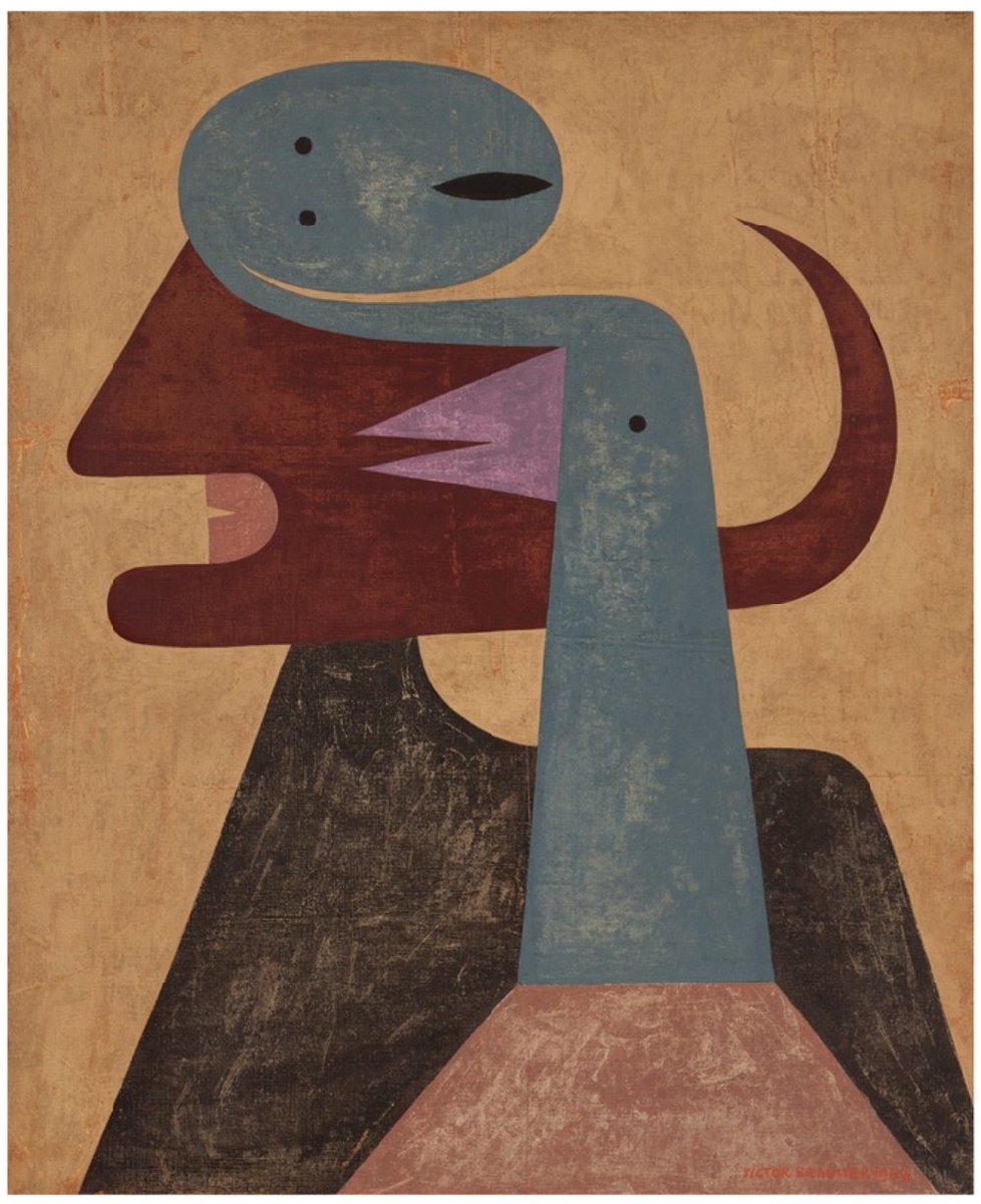 Victor Brauner La lumière noire 1964 oil on canvas 73 x 60 cm