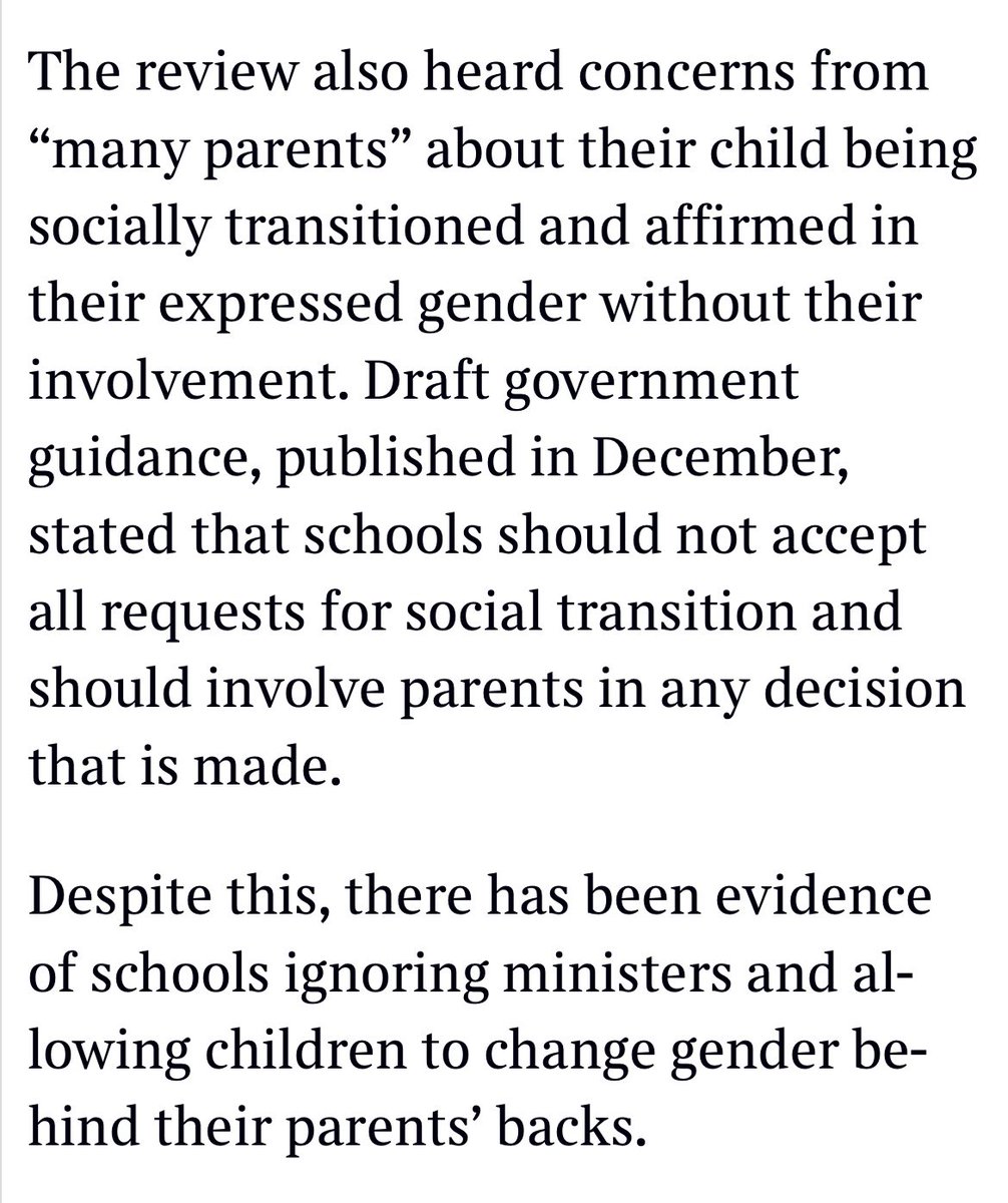 The Cass Review is forensic, shocking and heartbreaking: Vulnerable children betrayed by an NHS captured by transgender ideology. The SNP can no longer ignore the evidence - children in Scotland must also be protected. #CassReview [From today’s Times👇]