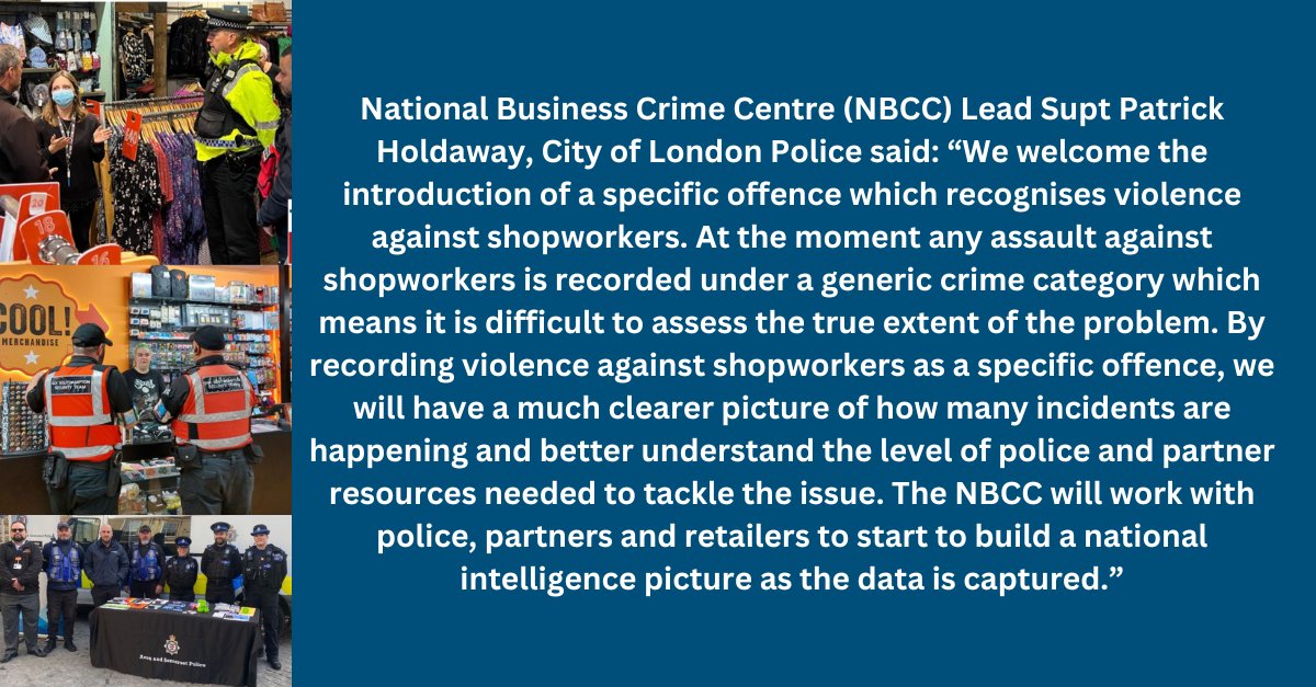 The Government has announced that assaulting a shop worker will be made a separate criminal offence as part of a government response to a wave of retail crime. Below is the response from the #NBCC to the announcement:
bbc.co.uk/news/uk-politi…
#retailers #retailcrime #policing