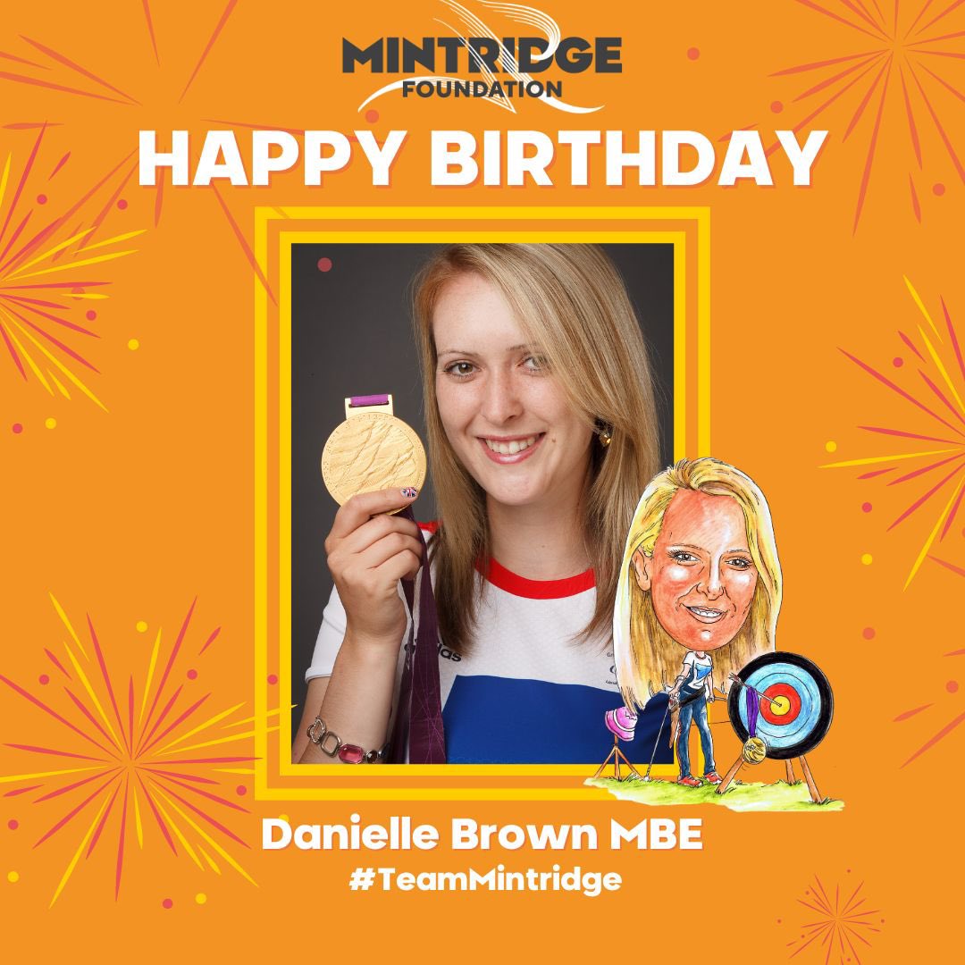 Happy Birthday @danibrownmbe! We all hope you have a lovely day.🎉 #TeamMintridge