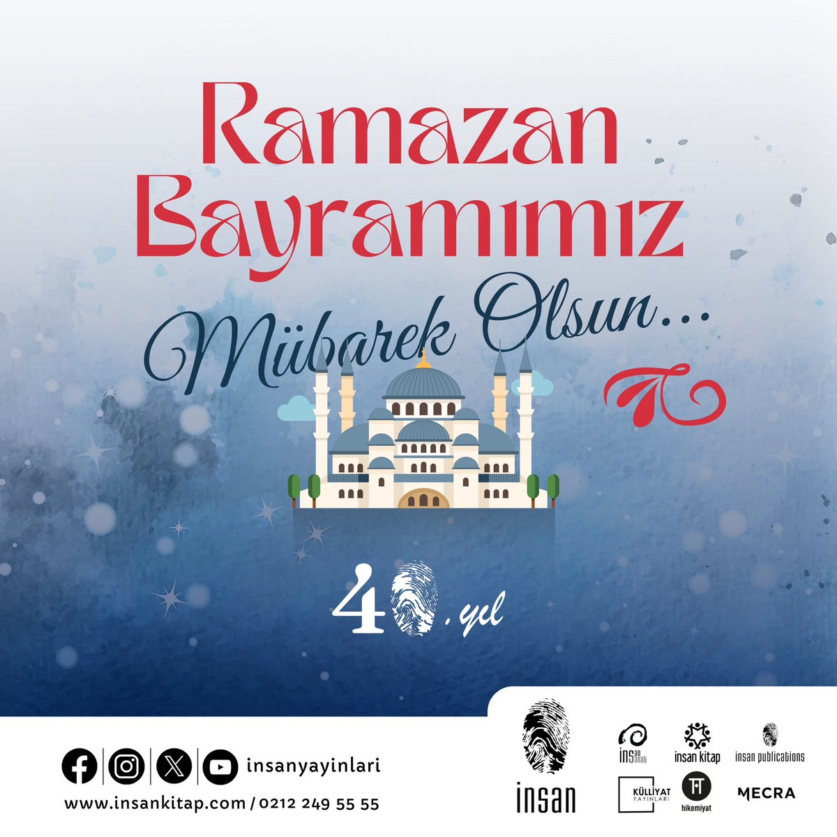 “Bayram, kazanılan ruhî ilerlemeyi bir daha çıkmamasına benliğimize geçiren ilahî damgadır.” Sezai Karakoç Ramazan Bayramımız mübarek olsun.