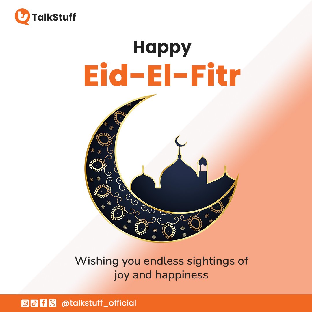 Talkstuff_app's tweet photo. Happy Eid celebration from the TalkStuff community https://t.co/aOB24iu38y