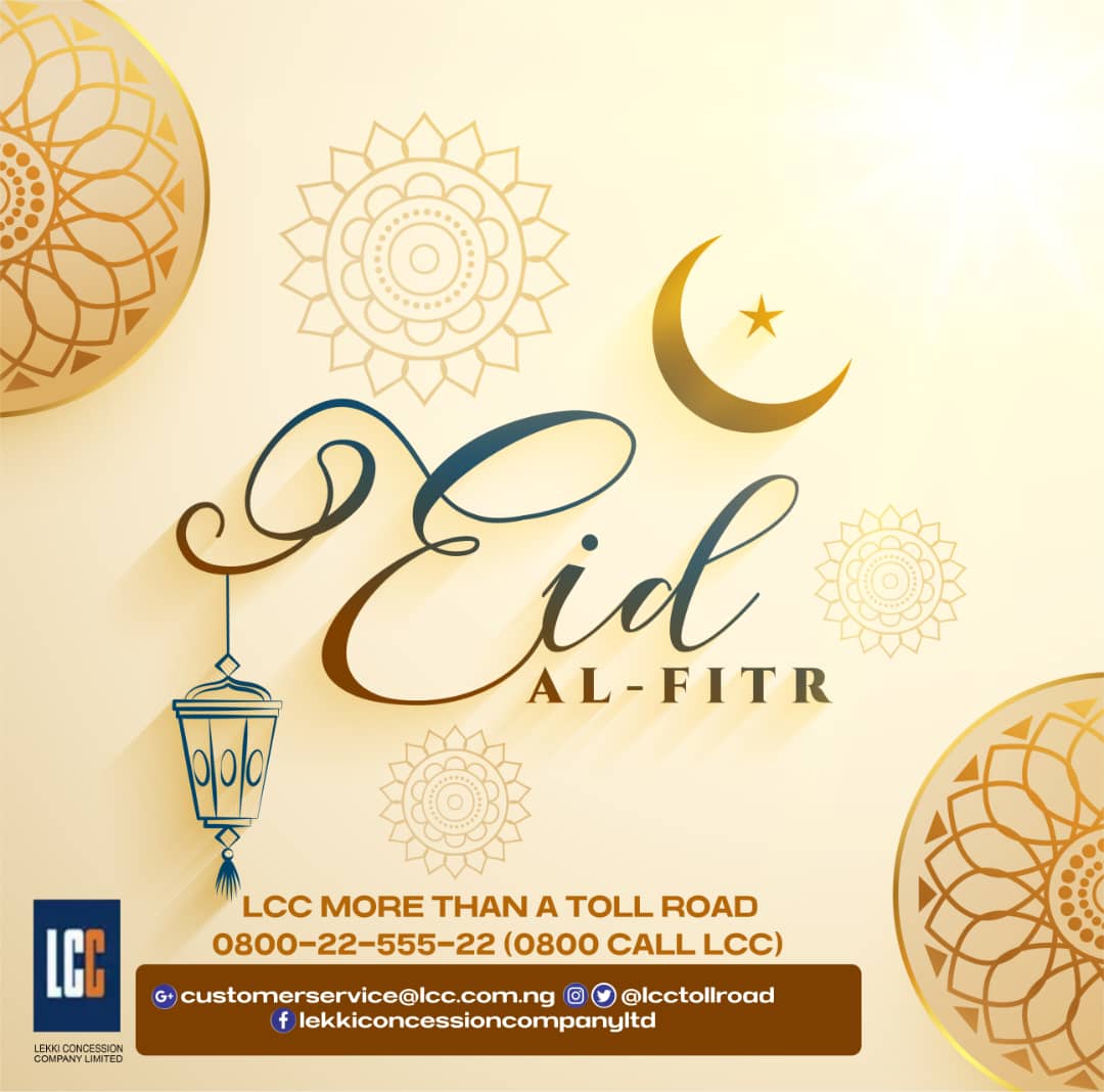 Eid Mubarak. May the blessings of Allah be with you always. <a href="/Gidi_Traffic/">GIDI</a> <a href="/TrafficChiefNG/">#LagosTrafficReports</a> <a href="/trafficbutter/">Butter</a>