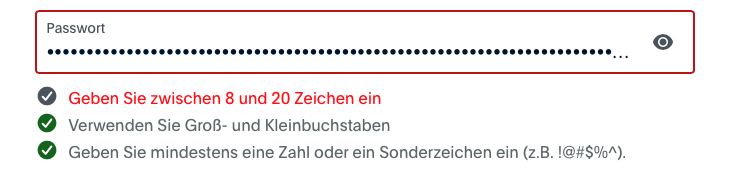 Unglaublich, auch im 2024 darf ein Passwort bei @PayPal @PayPalDE nur maximal 20 Zeichen aufweisen.... #PayPal