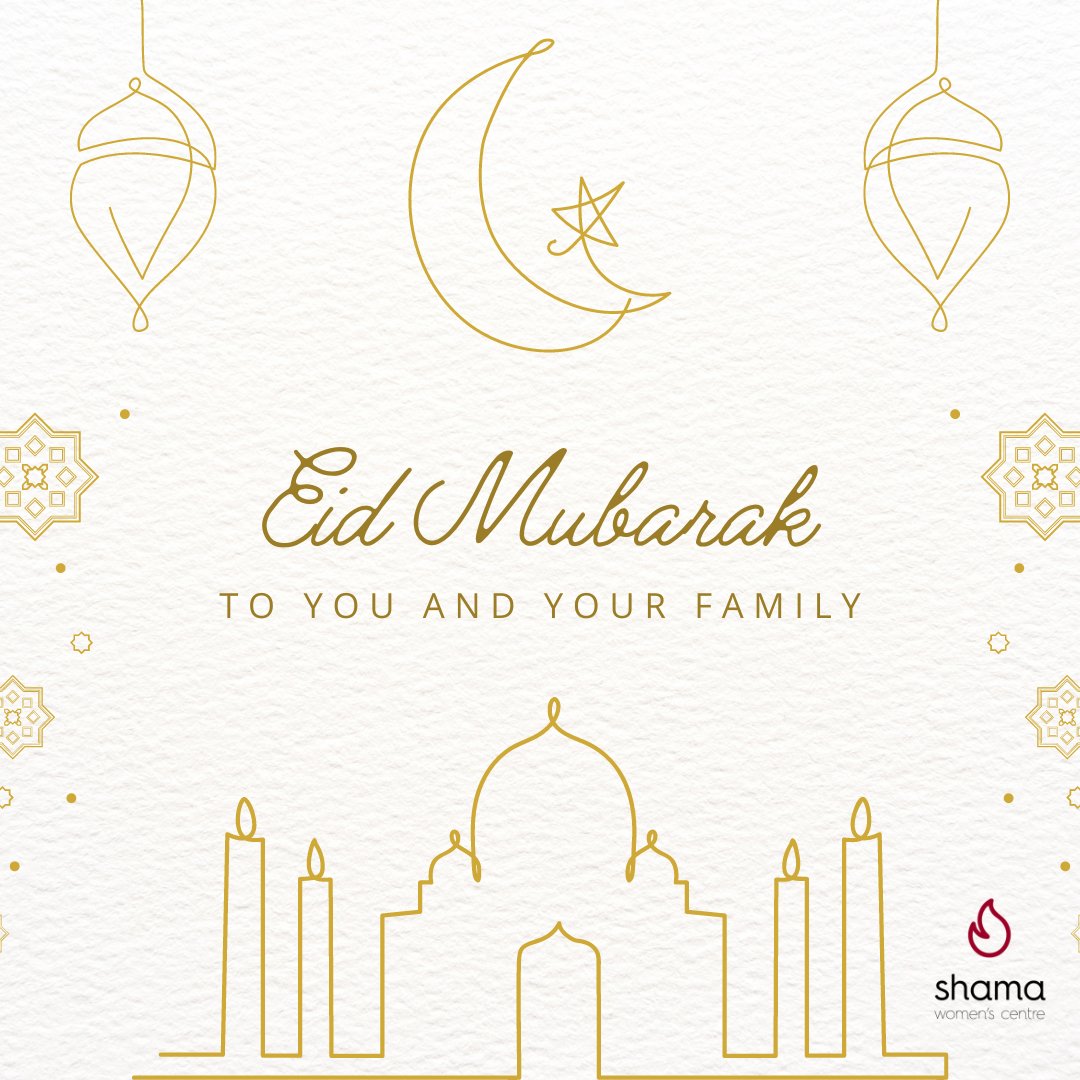 May the blessings of Eid illuminate your path with joy, love, and peace. Eid Mubarak! 🌙✨

#Eid #EidMubarak #Celebration #Joy #Peace #Blessings #ShamaWomensCentre #Leicester