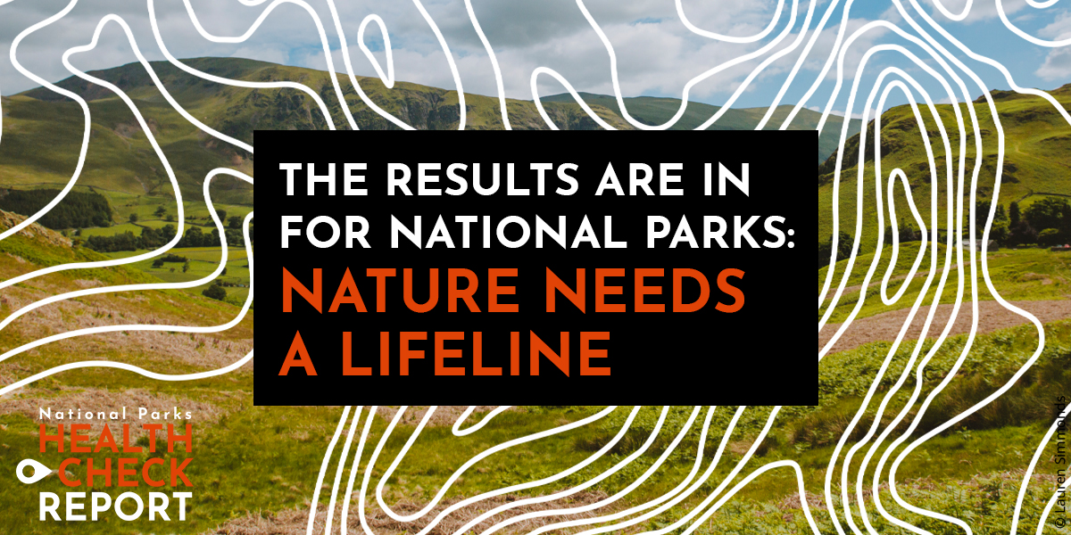 Nature is in crisis across the UK. @Campaign4Parks' Health Check Report shows that even in our incredible #NationalParks, nature needs a lifeline. Nature needs our help getting back to full health 🏞️ Read the report and take action for our Parks 👉 cnp.org.uk/health-check-r…