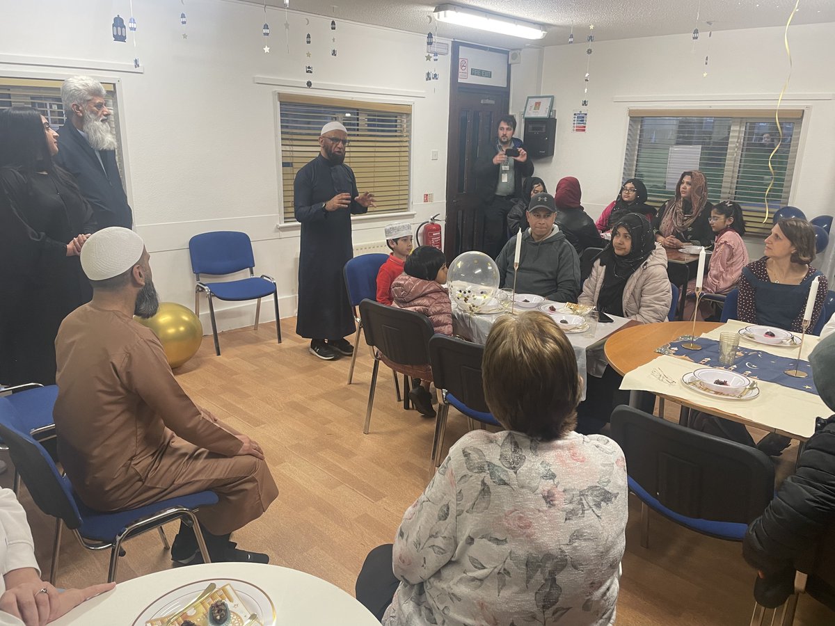 #EidMubarak to all celebrating! 🌙 We recently hosted a Ramadan event at the Ermine Centre on the Meadows Estate, Hounslow! Our #Community embraced the festivities with joy, enjoying loads of delicious food including biryani, rose milk, and chocolate covered dates.✨