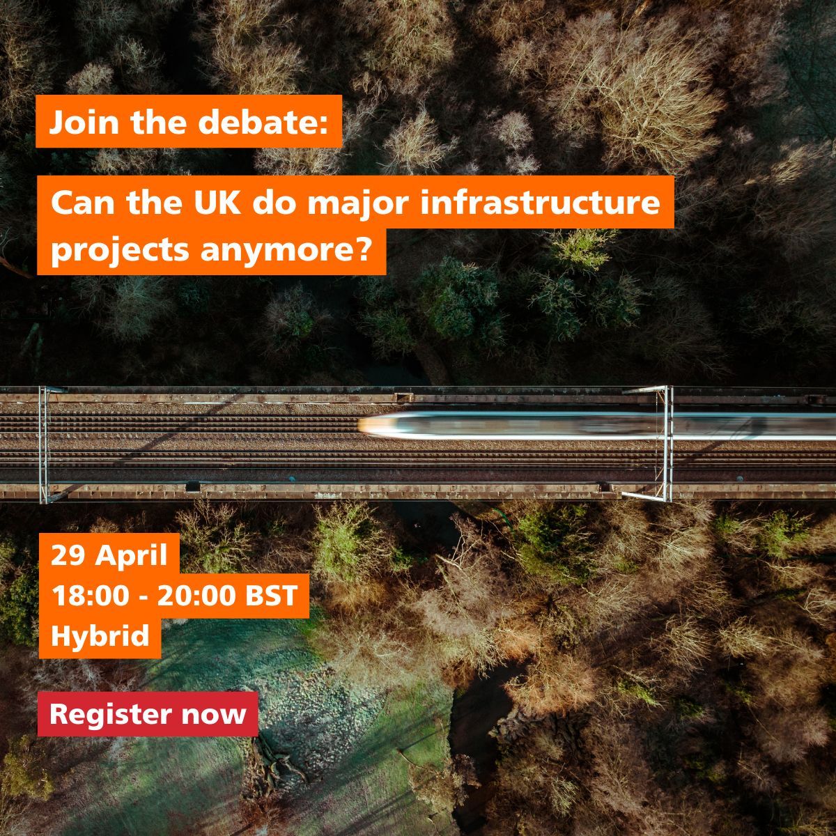 Has the cancellation of the northern leg of HS2 left you wondering if the UK can deliver major infrastructure projects? Get your questions answered by joining the debate on 29 April. Register here: buff.ly/4asabp1 #CivilEngineering #HS2