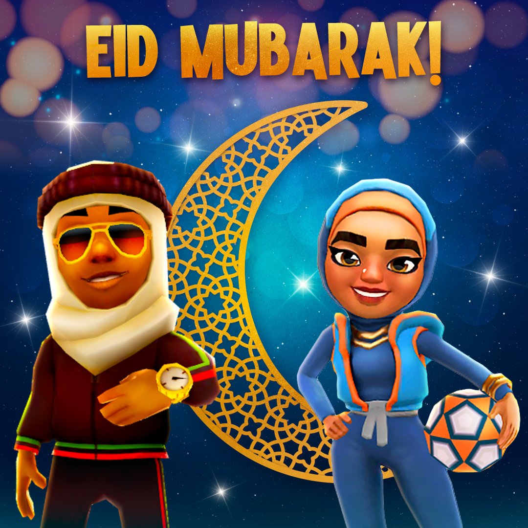 ✨🌙 Happy Eid al-Fitr 🌙✨ From our Subway City crew to the whole World Tour we're wishing you a joyful Eid!