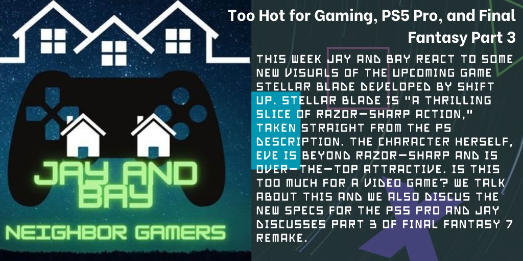 Enjoy the Gaming podcast of our honored guest Jay And Bay Neighbor Gamers @JayNbaypodcast @pcast_ol @tpc_ol @pds_ol @ncore_ol @movies_ol @ytsc_ol We are a couple of guys that discuss our passion of video games, streaming, and movies. linktree smpl.is/8yl7d