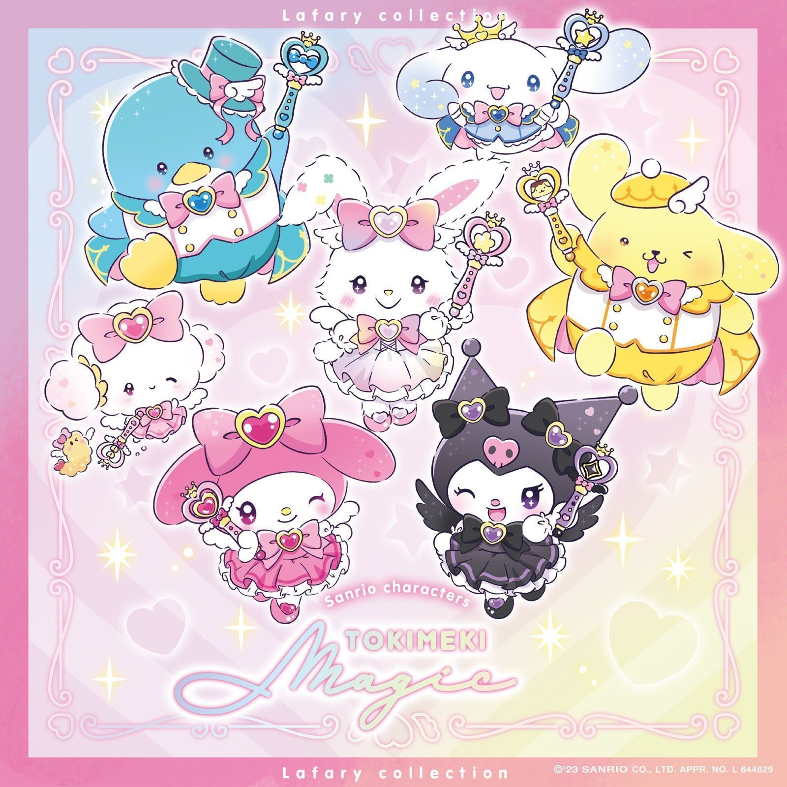 ラファリー　ときめき戦士　メル　ぬいぐるみ　マスコット　サンリオ LAFARYオリジナル》ときめき戦士♡ぬいぐるみマスコット