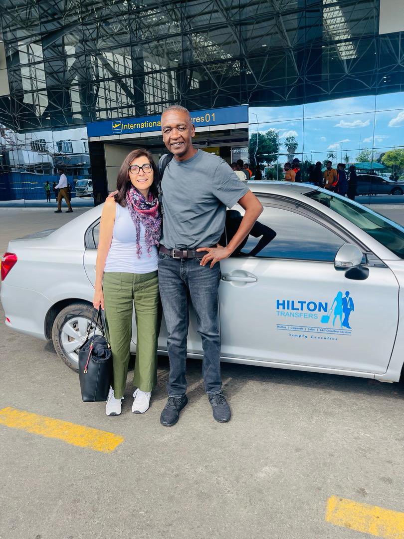 Happy Client diaries! 
Thank you for choosing us as your preferred transportation provider.We appreciate you.
🛫 Bon Voyage.

Photo courtesy of our chauffeur Phil
#happyclients #airportdiaries #airporttransfers #privatechauffeurservice #hararezimbabwe #travelzim #harareairport