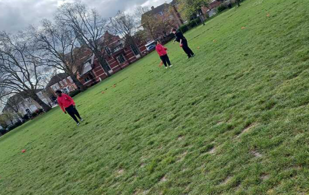 MPSNewham's tweet photo. Yesterday the local Safer Neighbourhood Team engaged with the youth of the community with a game of dodgeball π
#Dodgeball
#Plashetpark
#Plashetsnt https://t.co/Da7LGCiZH5