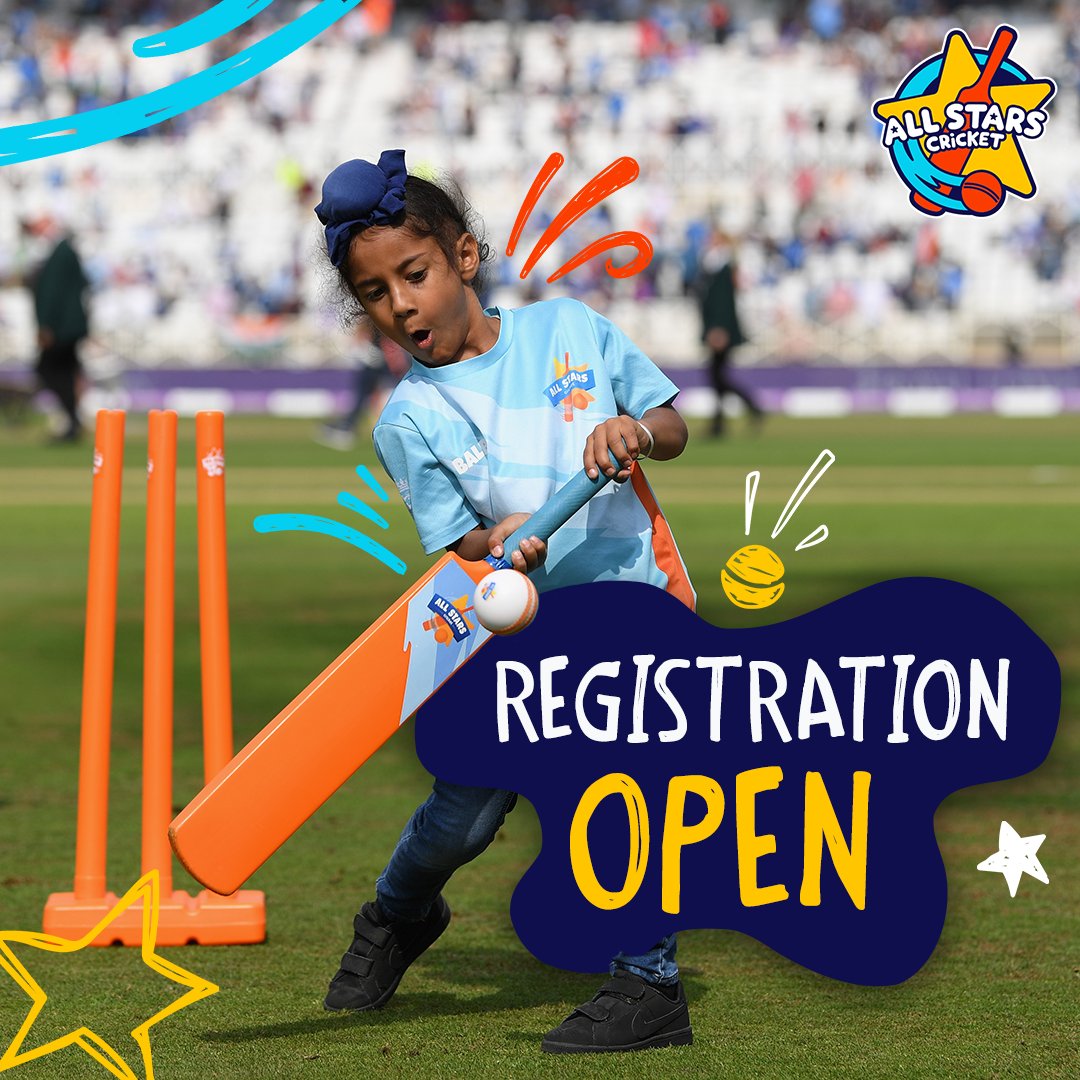 All Stars 2024 is here! 🎉 Who's ready for a summer packed full of new friendships, memories, and endless fun? 🙋 Follow the link to find a course near you 👉 ms.spr.ly/6014cfbKq #AllStarsCricket