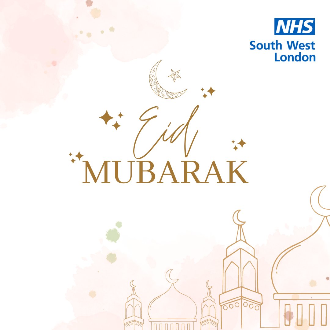 Eid Mubarak! 🌟🌙 We want to wish all our Muslim staff, patients, and local communities a happy and blessed Eid al-Fitr.