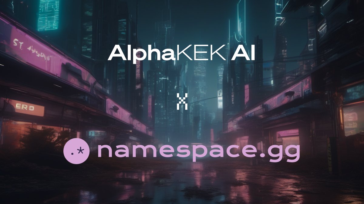 📢 Introducing AlphaKEK Decentralized Identities! As part of our continued collab @ArweaveEco, $AIKEK has partnered with @decentlandlabs to offer users their own .aikek #DIDs, powered by @namespace_id! namespace.gg is the @mem_tech identity framework used to create…