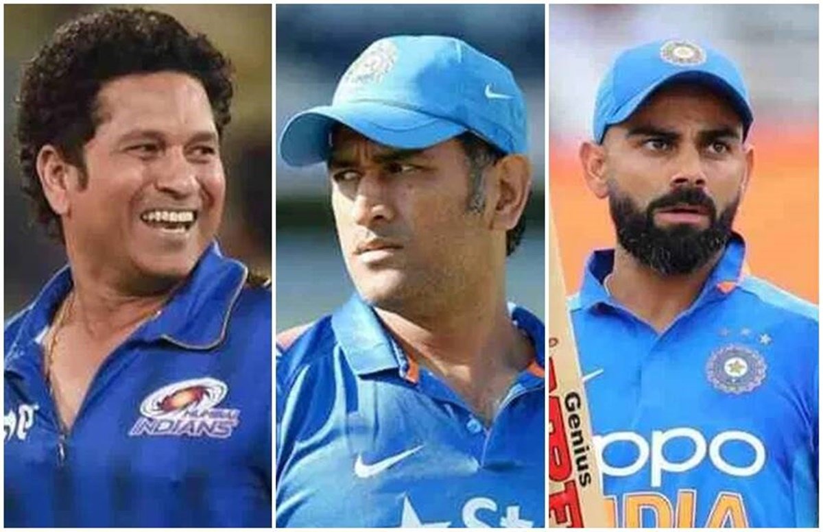 Sachin ki  Legacy
Dhoni ki  popularity
                     
Virat  will be  the upcoming of these two GOATS.

3 GOATS of Cricket 
#SachinTendulkar #MSDhoni #ViratKohli