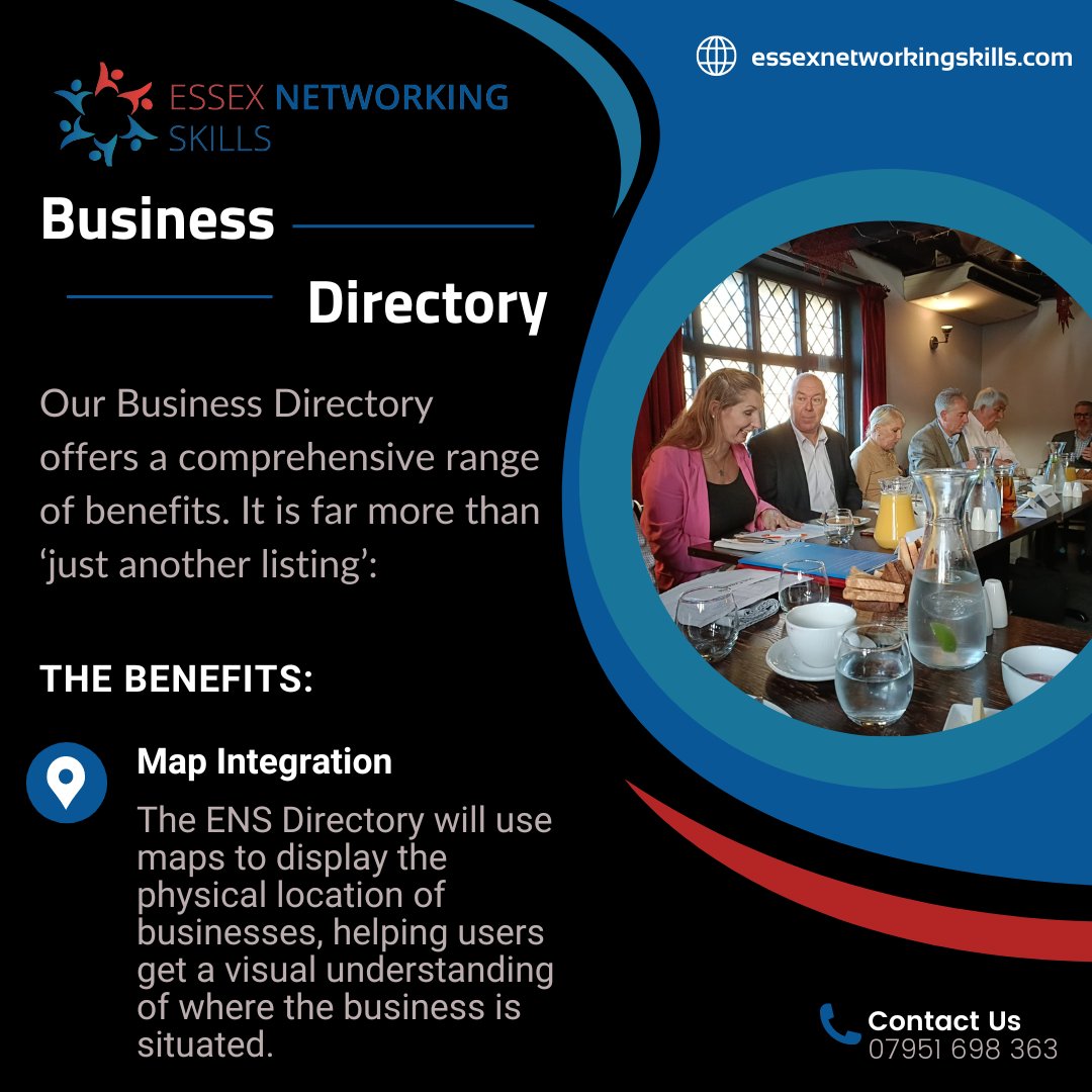 ENS Directory: Map Your Way to Business Locations for a Clear Visual Perspective! 🗺️📍

essexnetworkingskills.com..
07951698363

#Networking #Essexnetworkingskills #businessinessex #essexbusinesses #businessesinsuffolk #networkmarketing #marketingskills #ENS #Businessdirectory