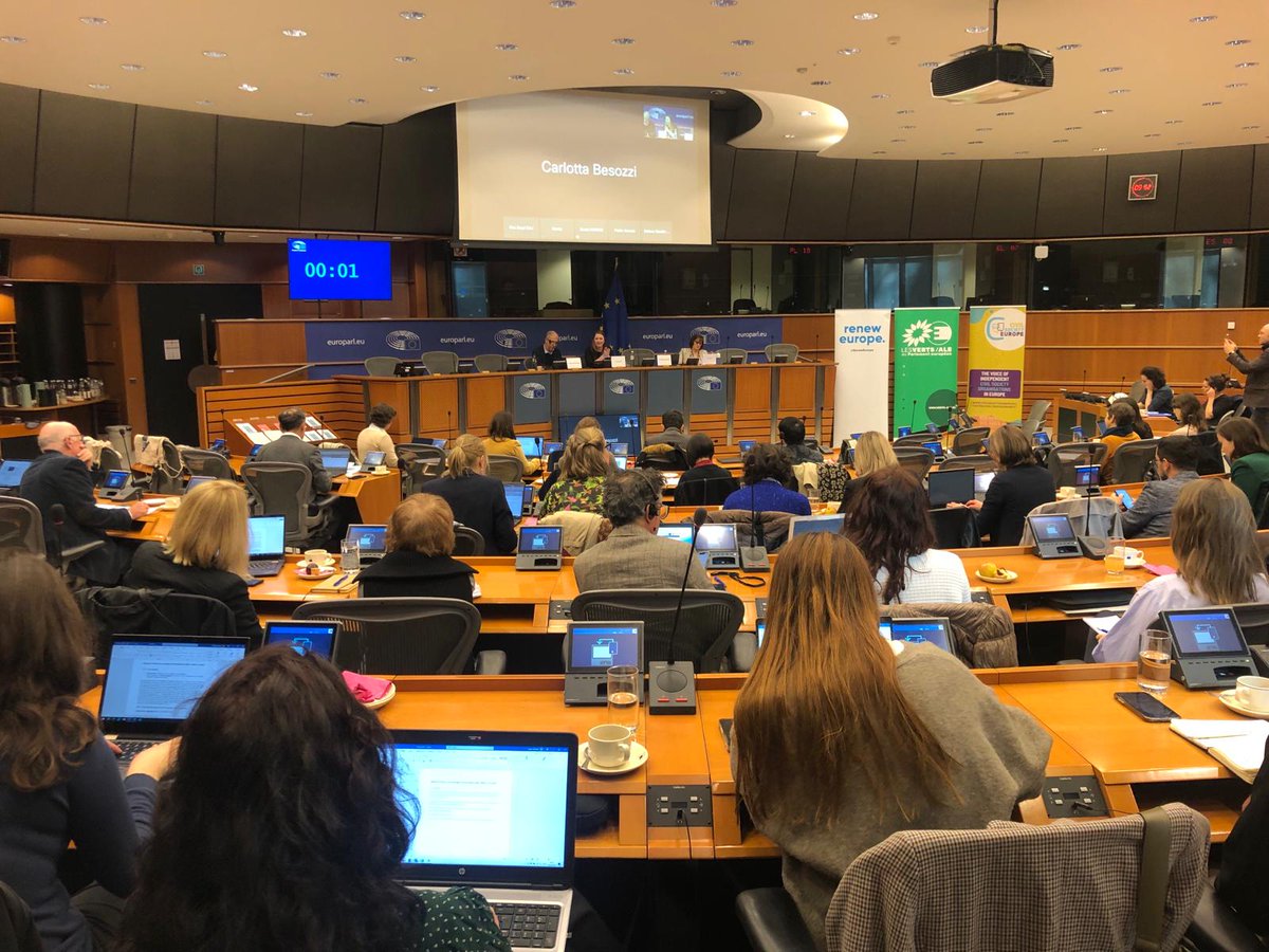 📣 Our joint debate on 'Defence of Democracy Package & fundamental rights: What is at stake? Strengthening EU democracy through a resilient civil society' is underway!

🤝 Full room at the European Parliament to participate in this important debate, hosted by MEP @donath_anna